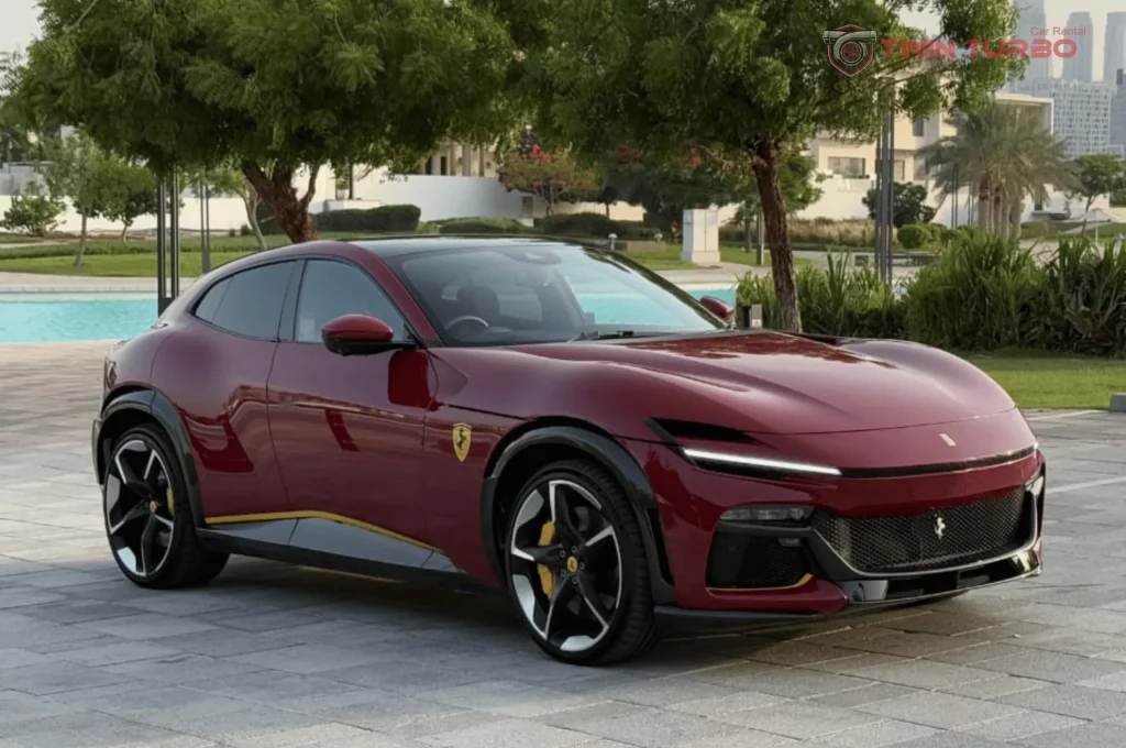 Ferrari Purosangue Deep Red