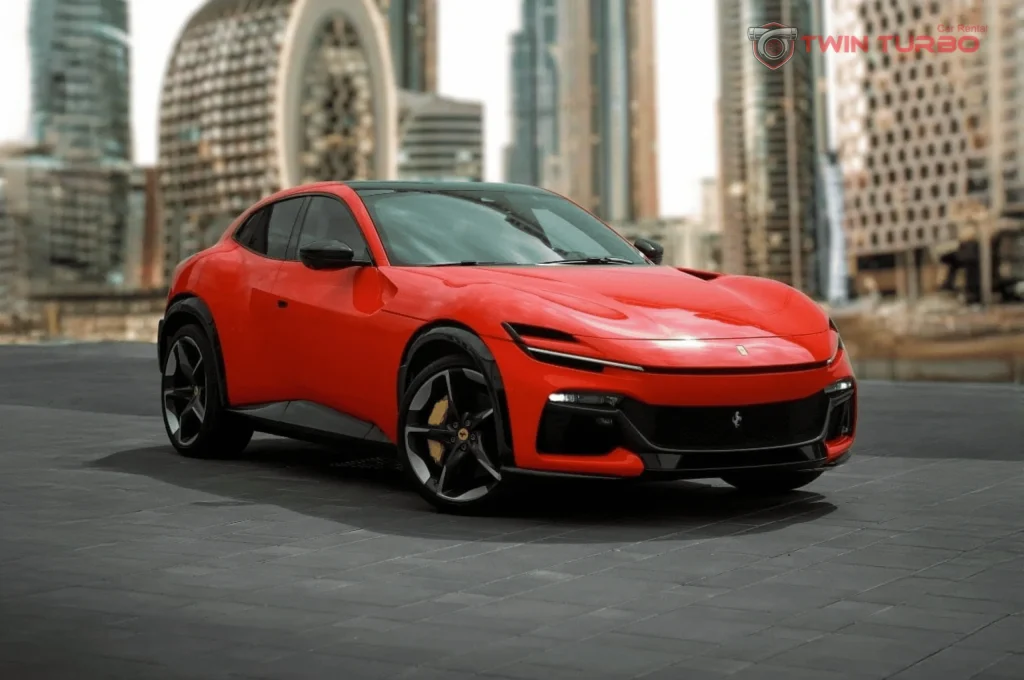 Ferrari Purosangue Red