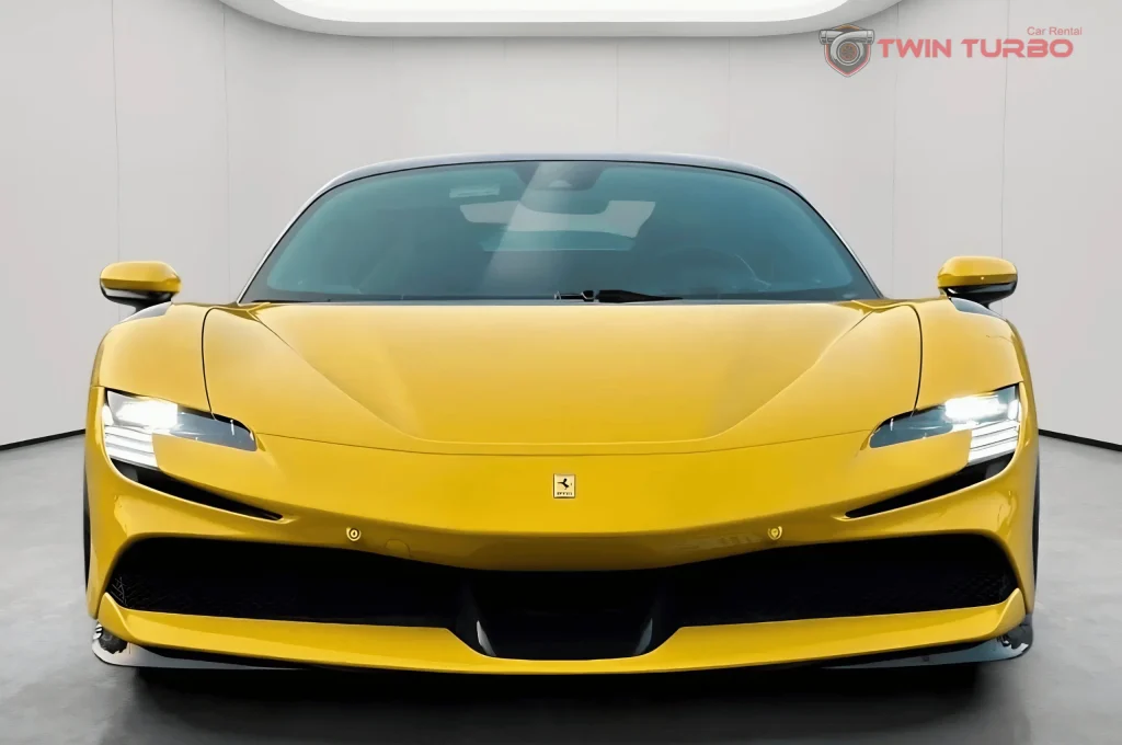 Ferrari SF90 Black Yellow