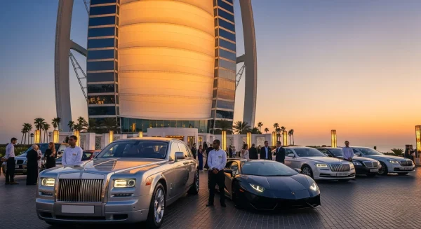 Business Dinner at Burj Al Arab: Impress with These Cars