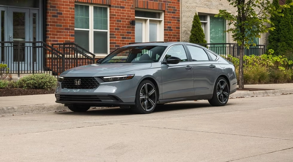 Grey Honda Accord sedan