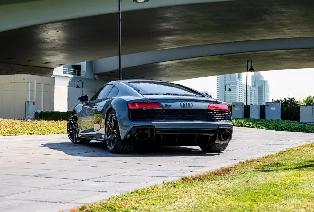 Twin Turbo Audi R8 Back View