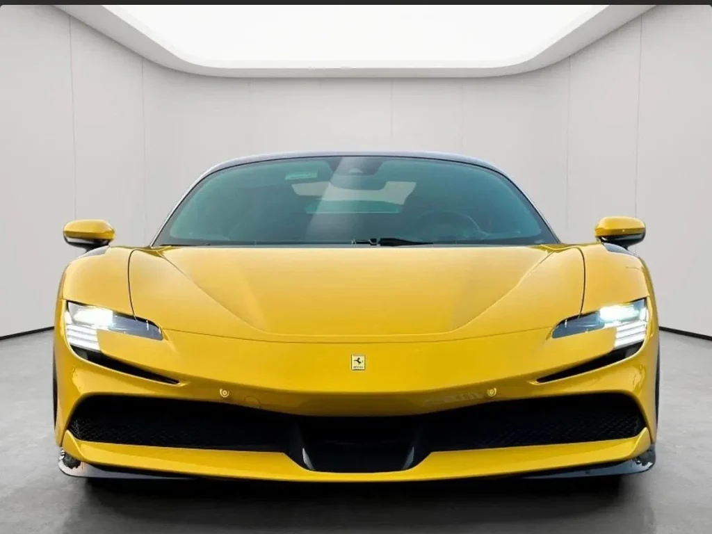Ferrari SF90 Black Yellow