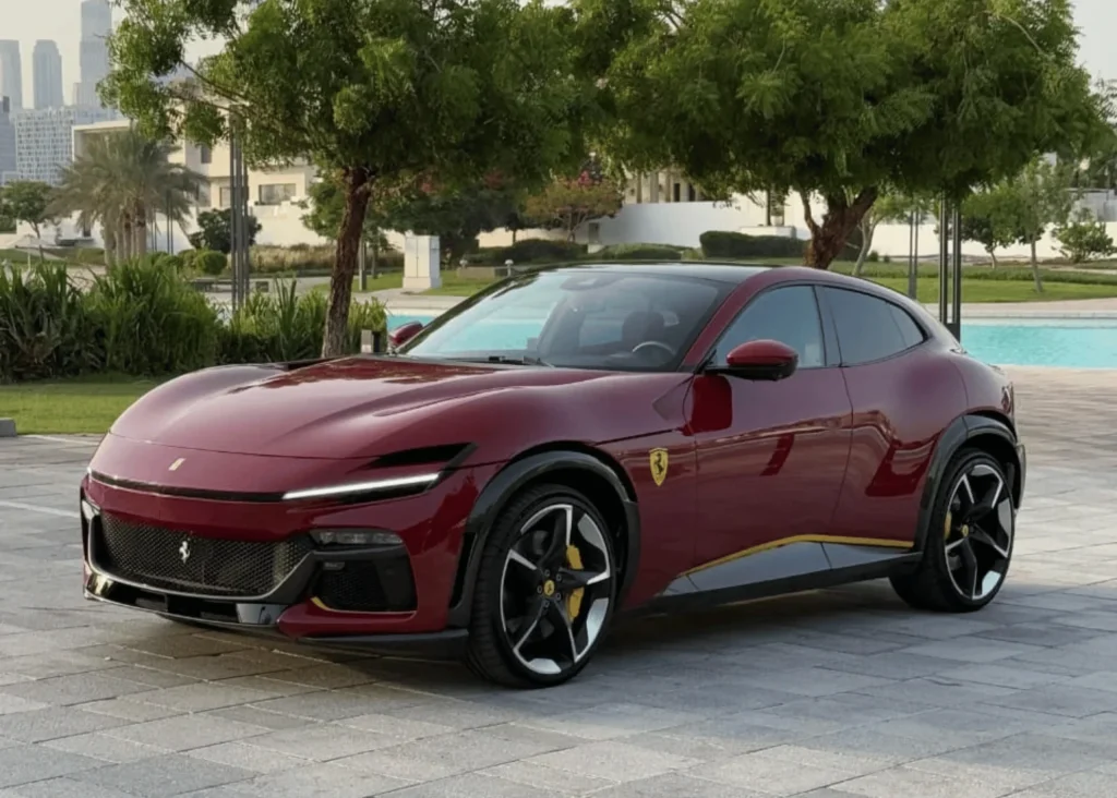 Ferrari Purosangue Deep Red