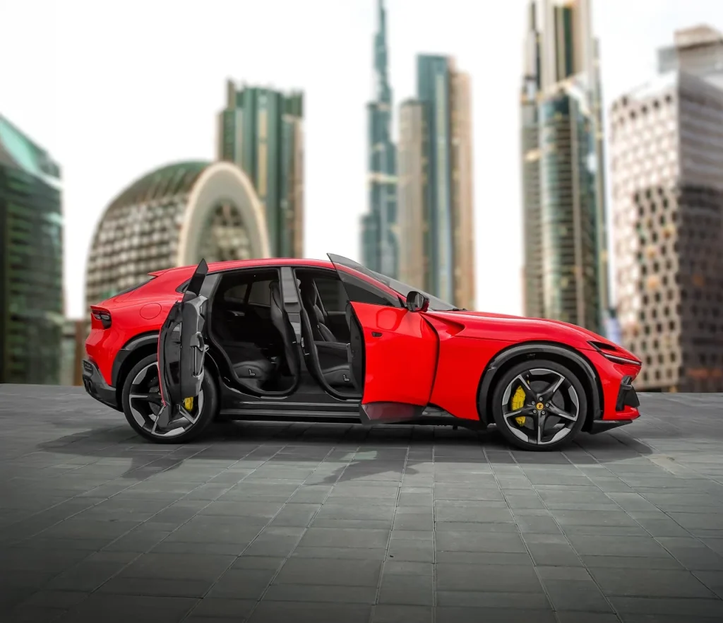 Ferrari Purosangue Red